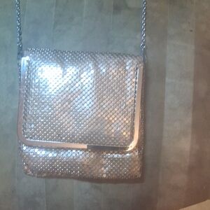 Silver Chain Shoulder Bag